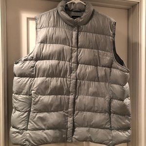 Lands End plus size puffer vest